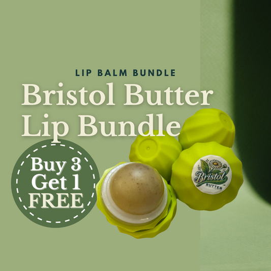 Bristol Butter Lip Balm: 4-Pack Bundle